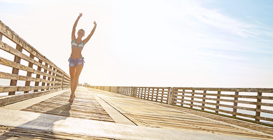 Here comes the sun, so wear sunscreen. Always