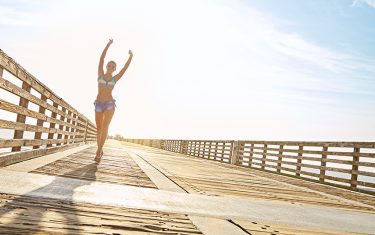 Here comes the sun, so wear sunscreen. Always